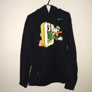 Nike thermal fit Oregon Ducks pullover hoodie
